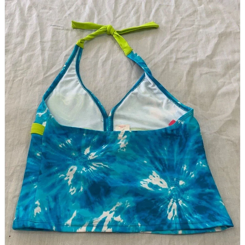 NWOT XHILARATION GIRLS SWIM TANK TOP L 10-12